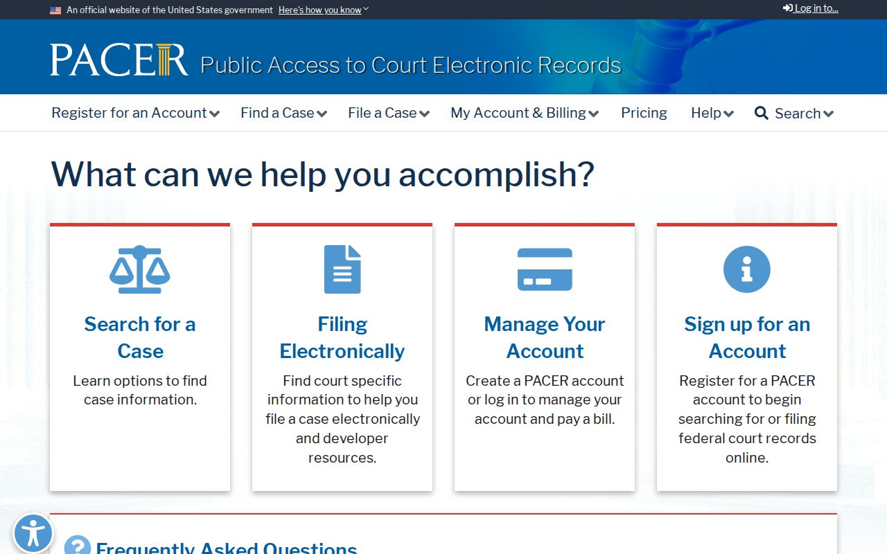 Burlington County arrest history federal PACER court search